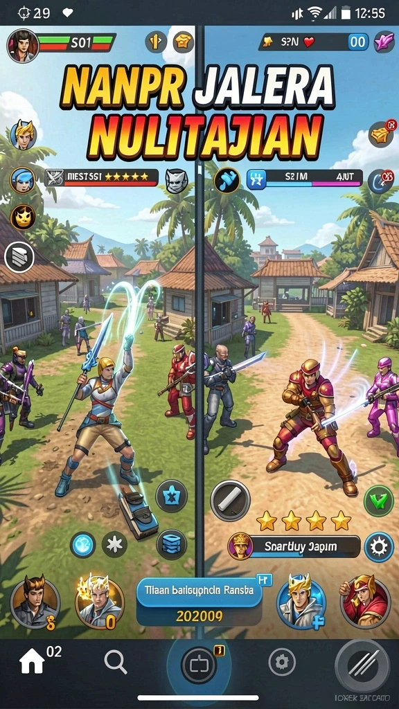 Gambar karakter dengan detail grafis yang menawan.
