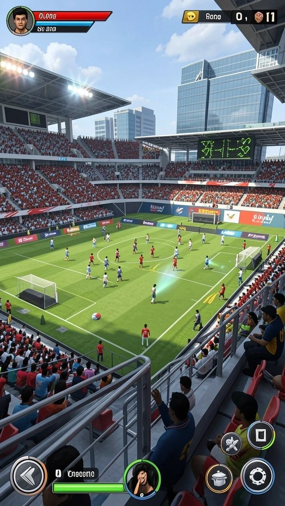 Mode multiplayer yang memungkinkan bermain bersama teman.