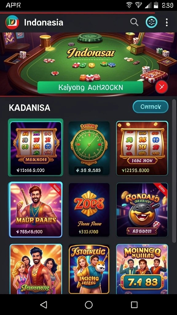 Tampilan antarmuka yang menarik dan sederhana.