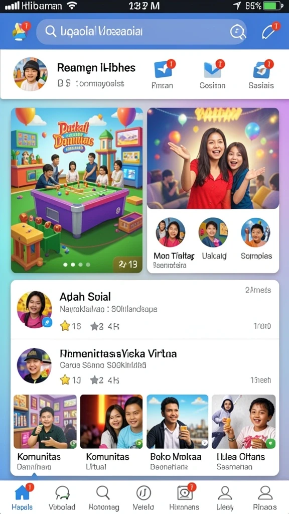Tantangan yang menakjubkan di setiap level.
