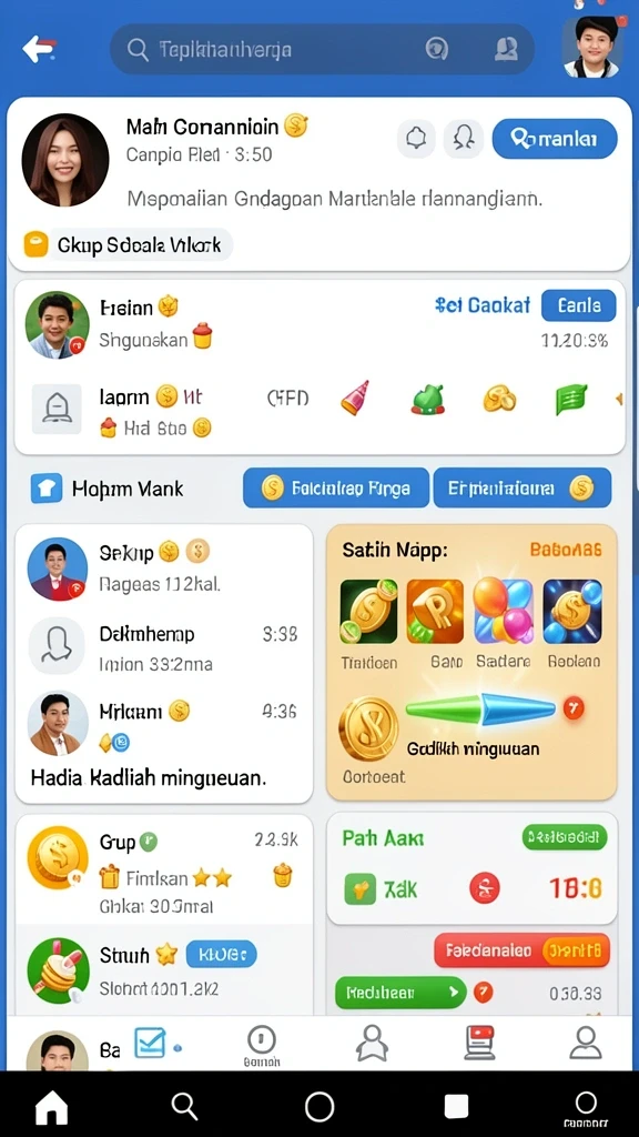 Tampilan awal game DAYAK777 yang menarik.
