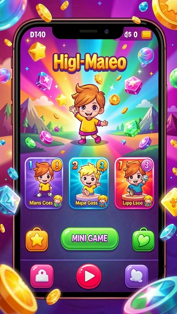 Ilustrasi grafis yang memukau selama gameplay.