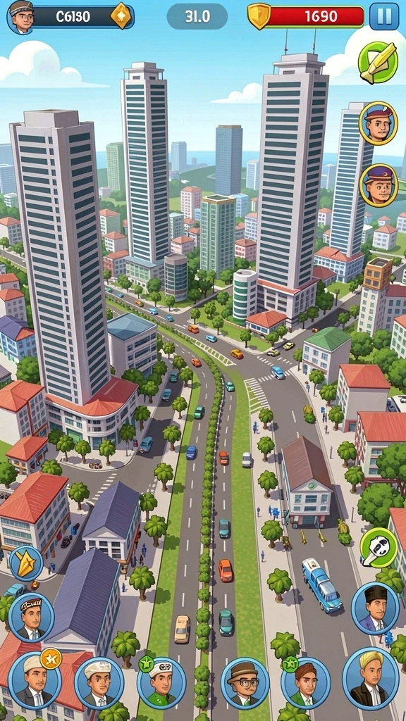 Aksi seru dalam permainan multiplayer FIONA77.