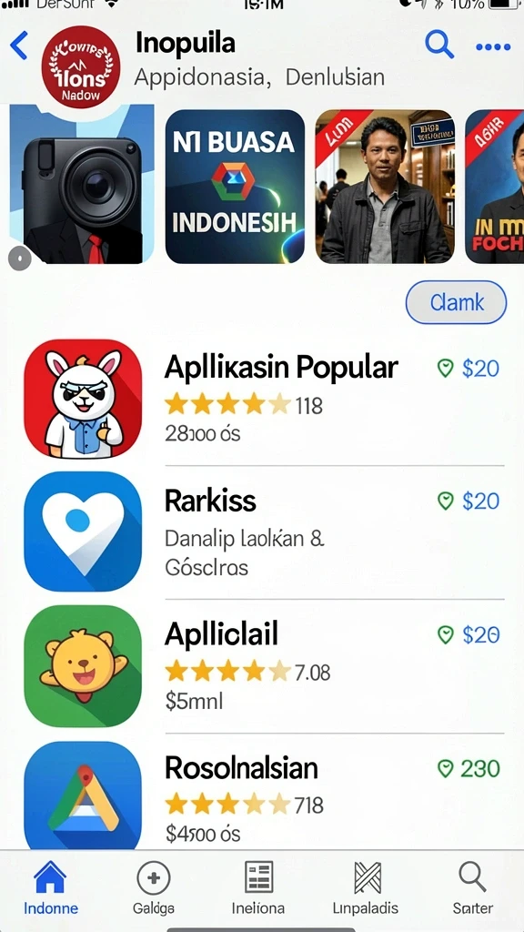 Karakter-karakter unik yang dapat dipilih oleh pemain.