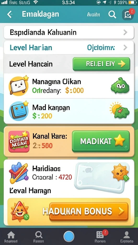 Tampilan antarmuka yang user-friendly dan menarik.