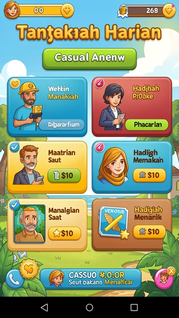 Tampilan antarmuka pengguna yang ramah dan intuitif.