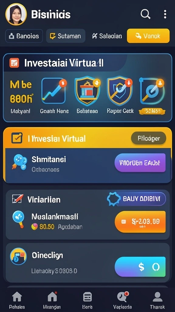 Screenshot menunjukkan antarmuka yang menarik dan mudah digunakan.