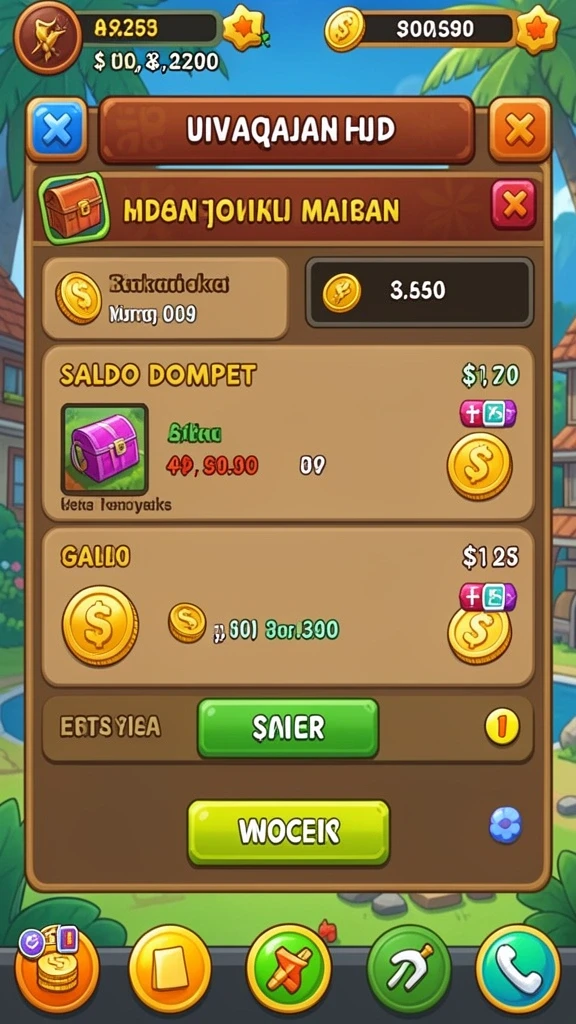 Screenshot menampilkan variasi permainan yang tersedia di IDN89.