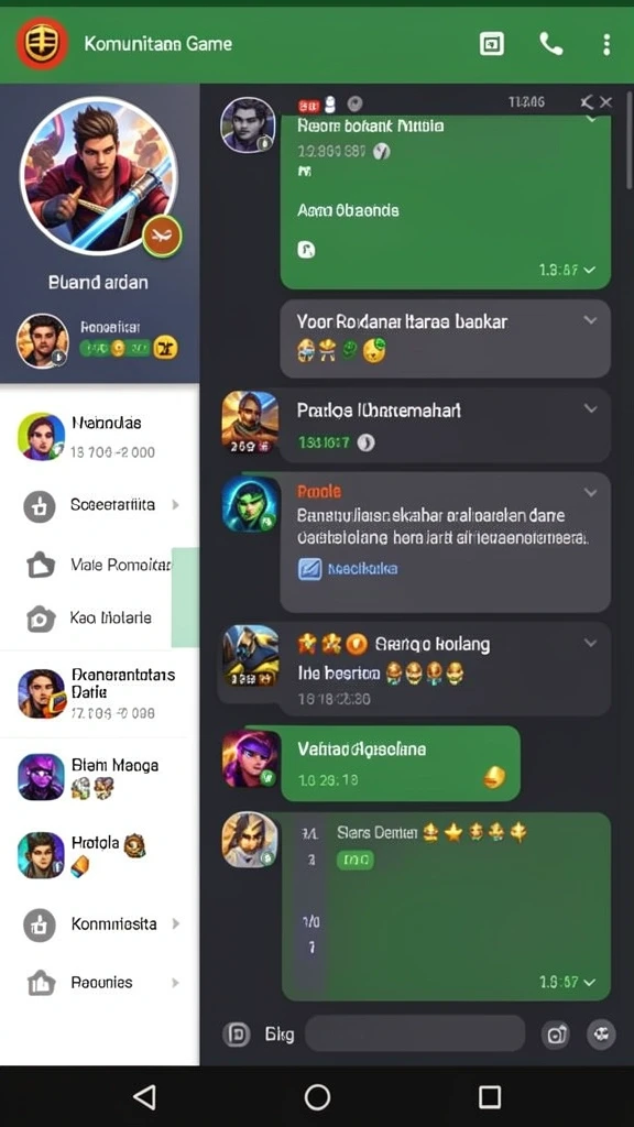 Tampilan antarmuka IDROK yang menarik dan intuitif.