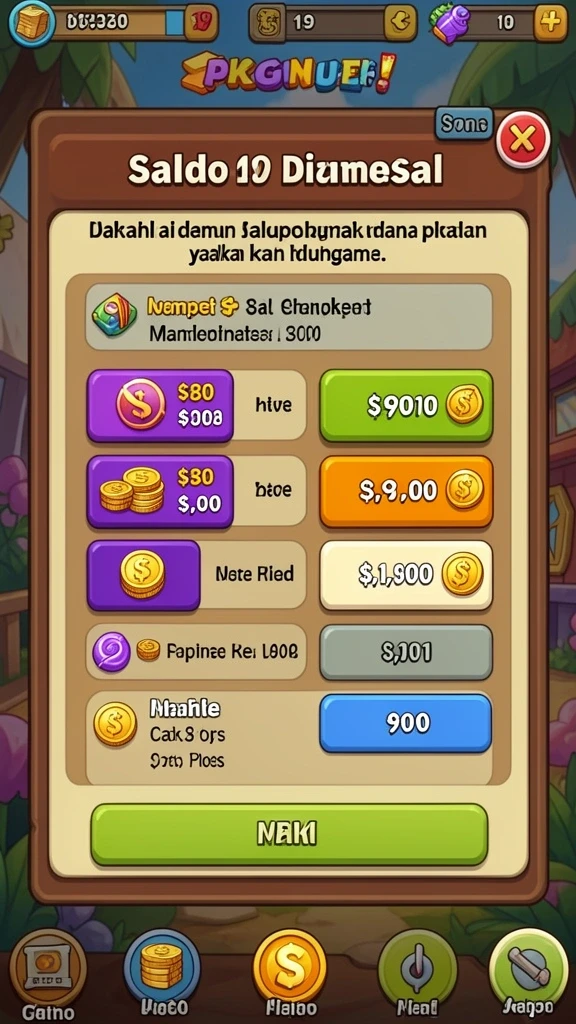 Level yang menantang dan penuh rintangan.