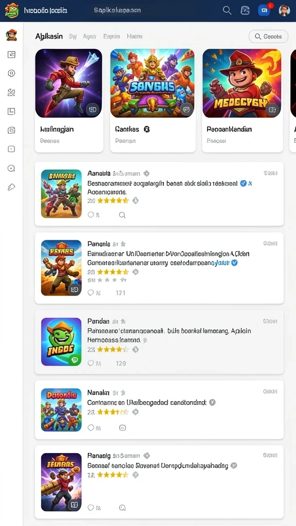 Tampilan antarmuka yang menarik dan mudah digunakan.