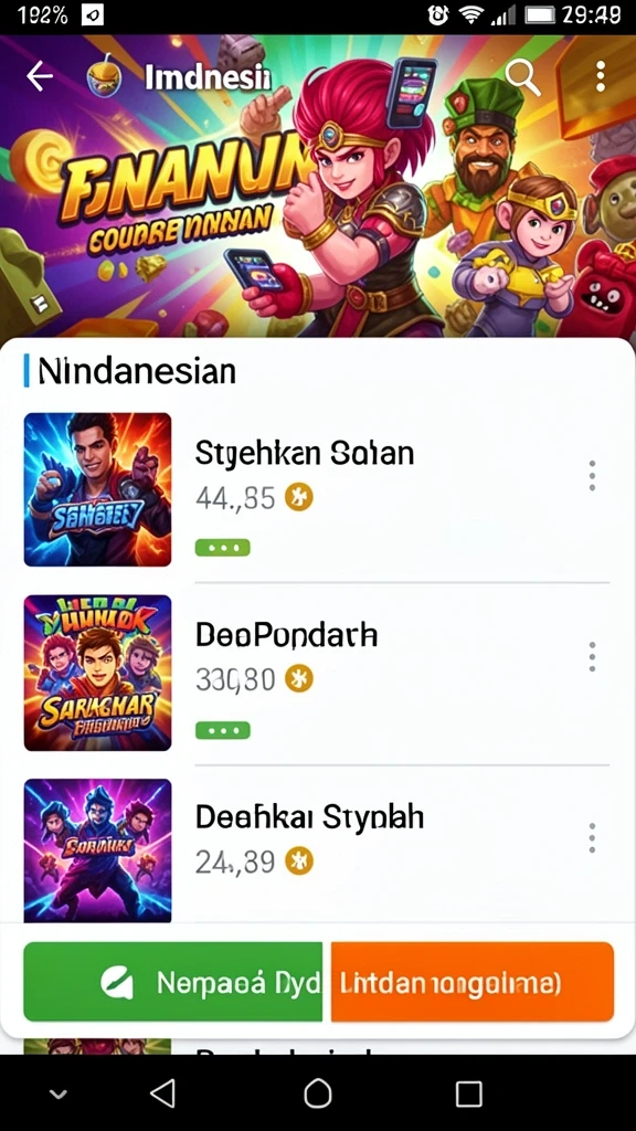 Menawarkan beragam tantangan yang seru dan mengasyikkan.