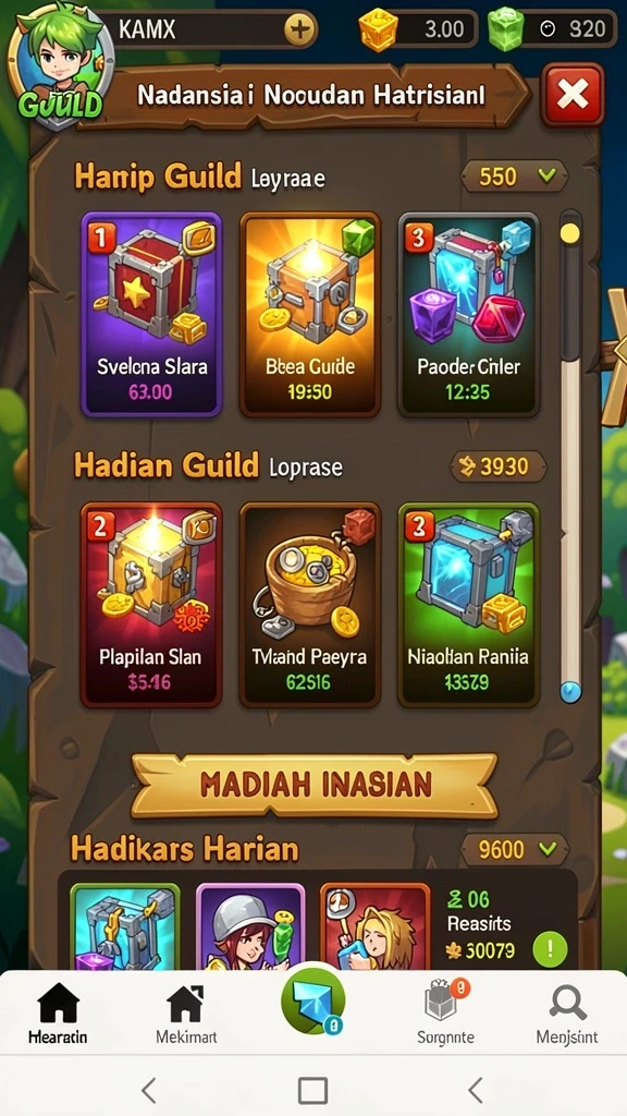 Gameplay yang lancar dan mudah dipahami oleh pemain baru.