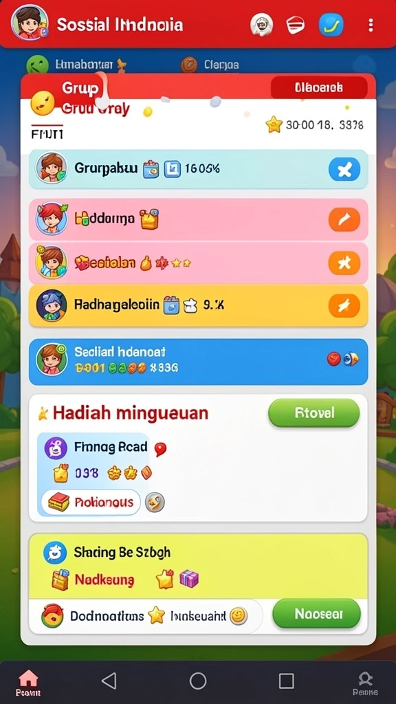 Beragam permainan yang menyenangkan untuk dicoba.