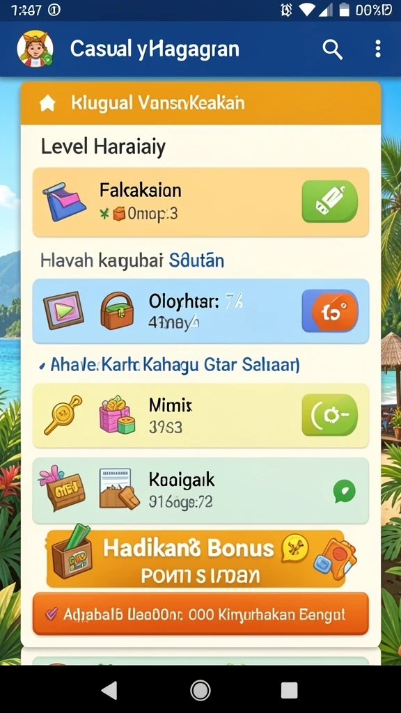 Beragam jenis ikan untuk ditangkap dan dipamerkan.