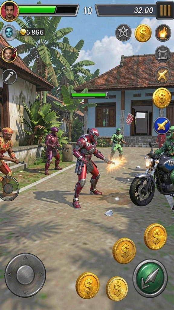 Tampilan grafis yang memukau dan menawan.