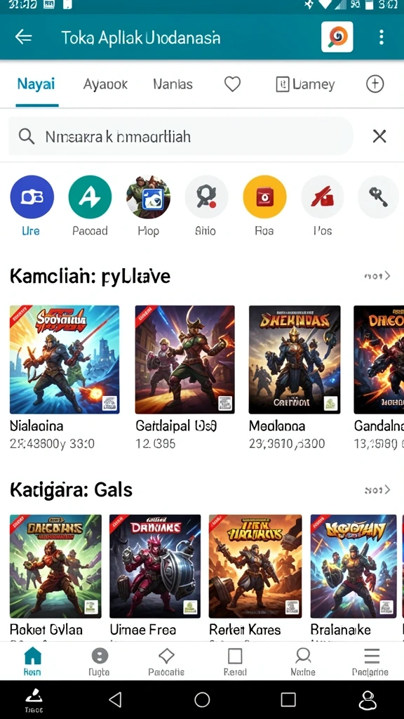 Tampilan grafis yang mengagumkan dan penuh warna.