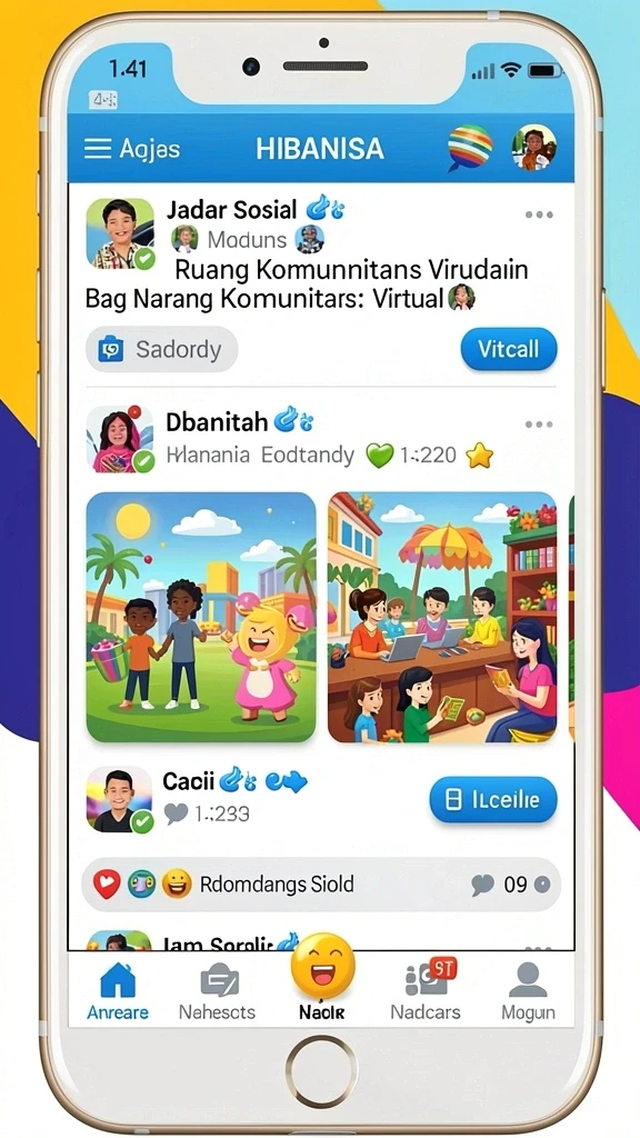 Berbagai karakter unik dengan kemampuan spesial.