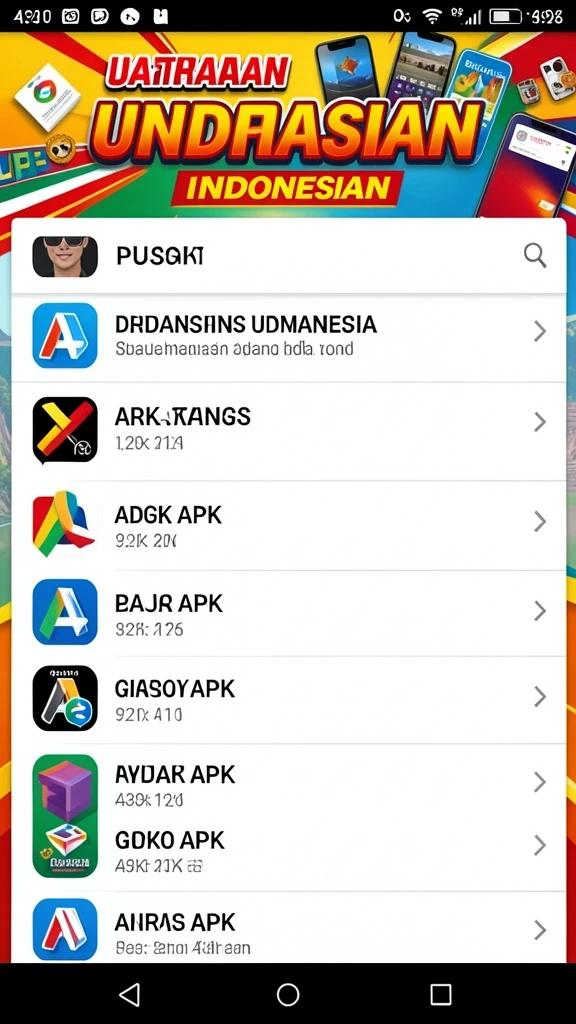 Tampilan antarmuka yang ramah pengguna.