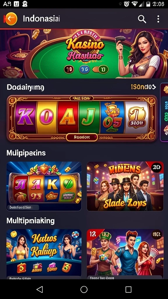 Fitur bonus dan promosi menarik untuk pemain.