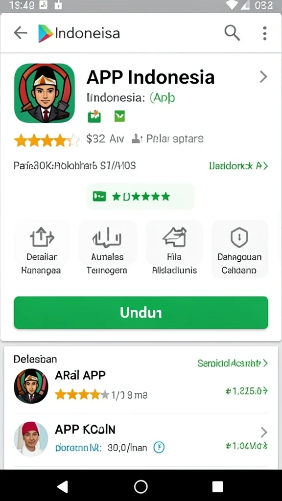 Tampilan menarik dari antarmuka aplikasi POLO188.