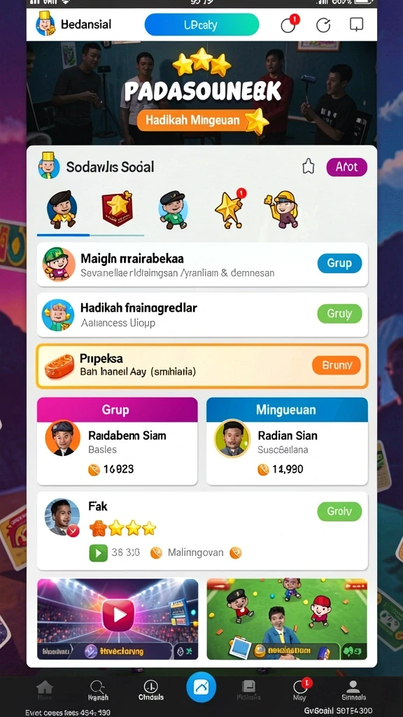 Tangkapan layar menunjukkan karakter utama dalam aksi seru.
