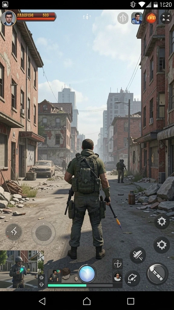 Momen seru dalam permainan multiplayer dengan teman.