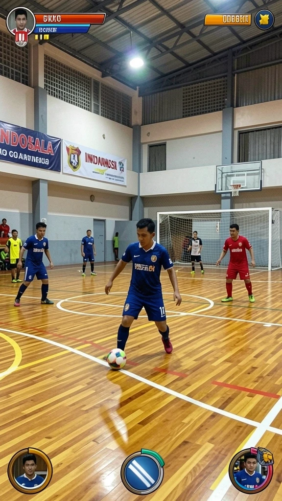Tampilan antarmuka yang modern dan menarik.