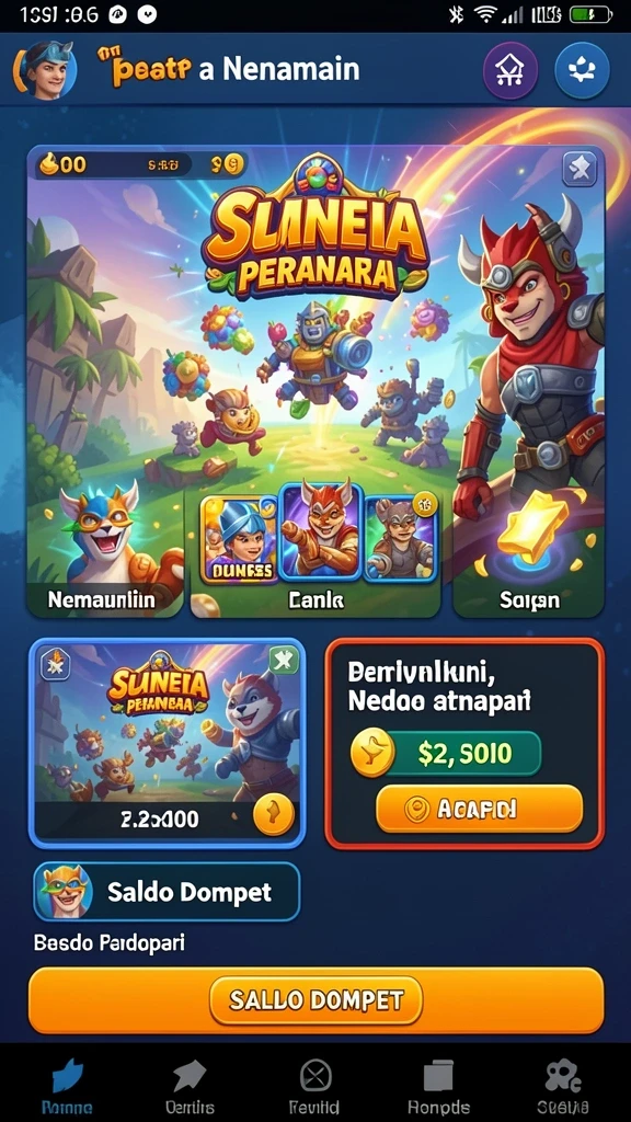 Momen seru dalam gameplay saat bertarung melawan musuh.
